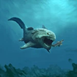 Logo of Dunkleeosteus Simulator android Application 